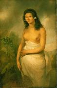 The Tahitian Princess Poedua, the daughter of Orio, Chief of Raiatea John Webber